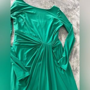 Ralph Lauren twist knot wrap maxi dress, size Small